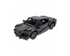 Конструктор Xiaomi ONEBOT Building Block Supercar OBJZF62AIQI, серый