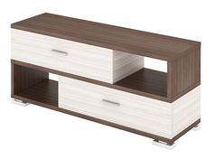 Стеллаж Мэрдэс СБ-40/2-ПВК (закругленная верхняя полка) Шамони/Карамель Merdes