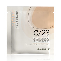 Крем-кондиционер окрашивающий Elgon ICare С/23 Light Beige - Светло-бежевый, 25 мл