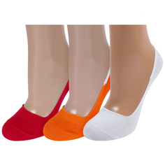 Комплект следков женских ХОХ 3-SG-1301 красных; оранжевых; белых 25