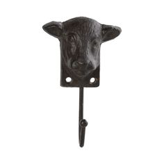 Настенный крючок "Корова" LH234 коричневый Esschert Design