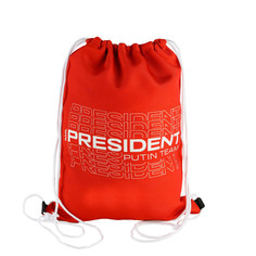 Мешок для обуви Sima-land Mr.President, красный, 41х31, 7795399