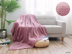 Cleo Плед Cleo "ROYAL PLUSH" велсофт двуспальный 180*200 180/015-RP