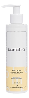 Гель Biomatrix Anti Acne Cleansing Gel Очищающий против Акне, 200 мл