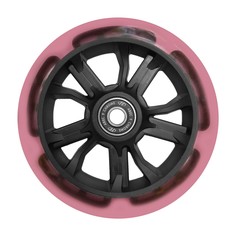 Колесо Comfort 125 R dark pink ABEC - 9, LED-подсветка Tech Team
