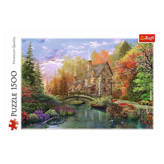 Пазл Trefl Дом на берегу озера 1500 деталей