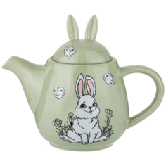Чайник заварочный керамический Lefard Bunny 1000 мл 420-110