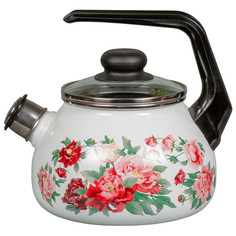 Чайник эмал 3л со свистком Армель 4с209я Стальэмаль