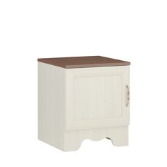 Тумба прикроватная "Шерри" Бадега Светлый/Орех Донской No Brand