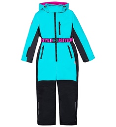 Комбинезон детский NIKASTYLE 8з0422, бирюзовый, 128