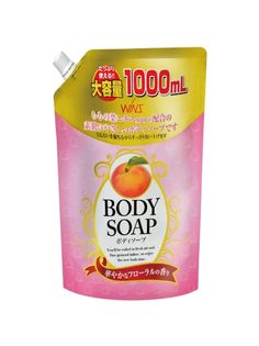 Крем-мыло для тела Nihon Detergent Wins Body Soap peach, 4000 мл