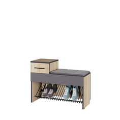 Тумба Элоиза ТБ-2 дуб сонома/графит No Brand