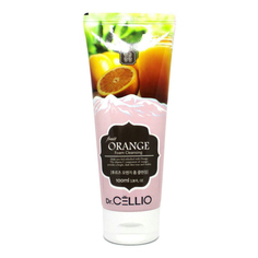 Пенка для умывания лица Dr. Cellio Fruit Orange с экстрактом апельсина очищающая 100 мл Dr.Cellio