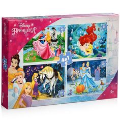 Пазлы 4в1 Принцессы Disney (Disney) Step Puzzle