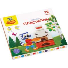 Пластилин классический Мульти-Пульти арт. 328896, 12 цв. х 3 уп.
