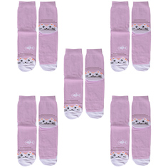 Носки детские ХОХ 5-D-3R12, фиолетовый, 20-22