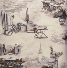 Виниловые обои на бумажной основе (кухонный винил) 901703 Elysium