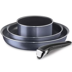 Набор посуды Tefal Ingenio Twinkle Grey 16/22/26см 04180850