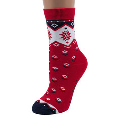 Носки женские ХОХ GZ-3R10 бордовые 23