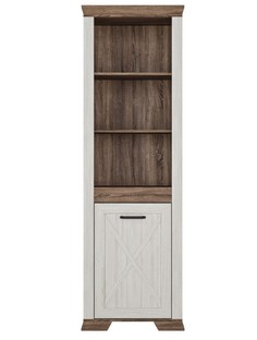 Стеллаж комбинированный Marselle REG1DL Black Red White