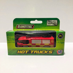 Машинка HTI TEAMSTERZ Hot trucks пожарная, черная автолестница БП1000183