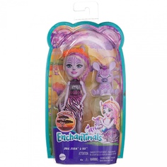 Кукла Mattel Enchantimals Зейди Зебра с питомцем Реф
