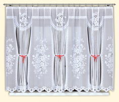 Haft 46000/160, 160 см высота Х 300 см ширина, с КРАСНЫМИ ЛЕНТОЧКАМИ, на универсальной шт