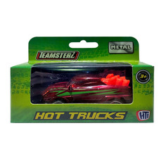 Машинка HTI TEAMSTERZ Hot trucks пикап, бордовый БП1000176