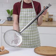Шумовка «Поварская» большая, d=25,5 см, цвет серебряный Amet