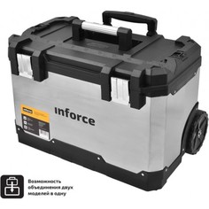 Inforce Металло-пластиковый ящик для инструментов 24" на колесах 06-20-09