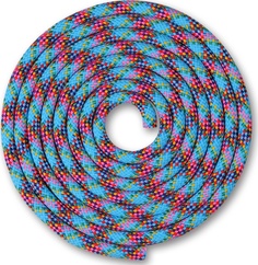 Скакалка гимнастическая Indigo SM-360 300 см LtB/G/Y/R/Pu/B/P