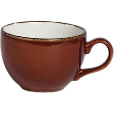 Чашка Steelite чайная «Террамеса мокка», 0,225 л., 9 см., коричневый, фарфор, 11230189