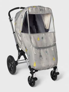 Дождевик для коляски LeoKid Fantastic, 6318, серый