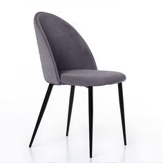 Стул Top Concept Marcus/76088, бархат серый 27