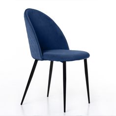 Стул Top Concept Marcus/78327, бархат синий 29