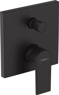 Смеситель для ванны HansGrohe Vernis Shape 71468670 черный (внешняя часть) No Brand