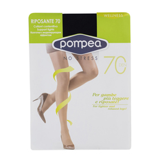 Колготки женские Pompea RIPOSANTE 70 den черные 4