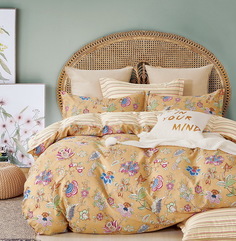 Постельное белье Евро РОЗОВЫЕ СНЫ Хлопок Наволочки-70x70см, СК-432