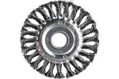 VMX VM511729 Щетка д/УШМ ф22 2/125мм дисковая сталь витая 511729