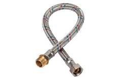 STOUT Гибкая подводка для воды НР 3/8 х ВР 3/8 400 мм SHF-0055-081010 RG008P0SIFLTLN