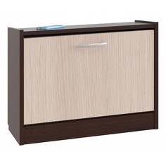 Обувница СОКОЛ ТО-21, венге/дуб беленый