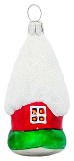 Елочная игрушка Елочка Домик C26 7 см 1 шт.