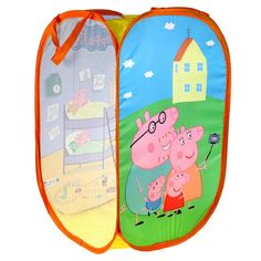 Корзина для игрушек Свинка Пеппа LB-PEPPA Играем вместе