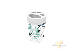 СТАКАН ДЛЯ ЗУБНЫХ ЩЕТОК BREEZE leaf No Brand