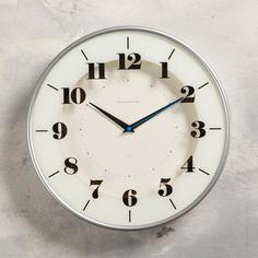 Часы настенные, серия: Классика, плавный ход, d=30.5 см, печать по стеклу Troika