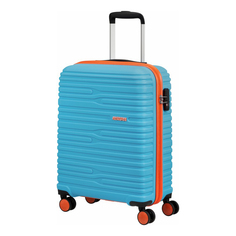 Чемодан унисекс American Tourister ABS-пластик р. L, голубой