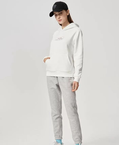 Худи женское KELME 6147TT2009-100 белое 2XL