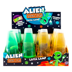 Слайм HTI Лавовая лампа с пришельцем в ассортименте