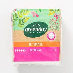Прокладки Green Day Intimate Ultra Maxi, 5 капель, 8 шт.