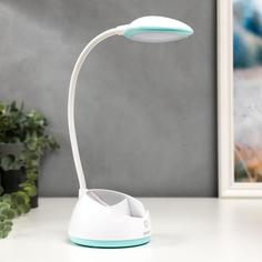 Лампа настольная c АКБ 16217/1 20хLED 4Вт 3000/6000К USB МИКС 10,8х10,8х43,5 см No Brand